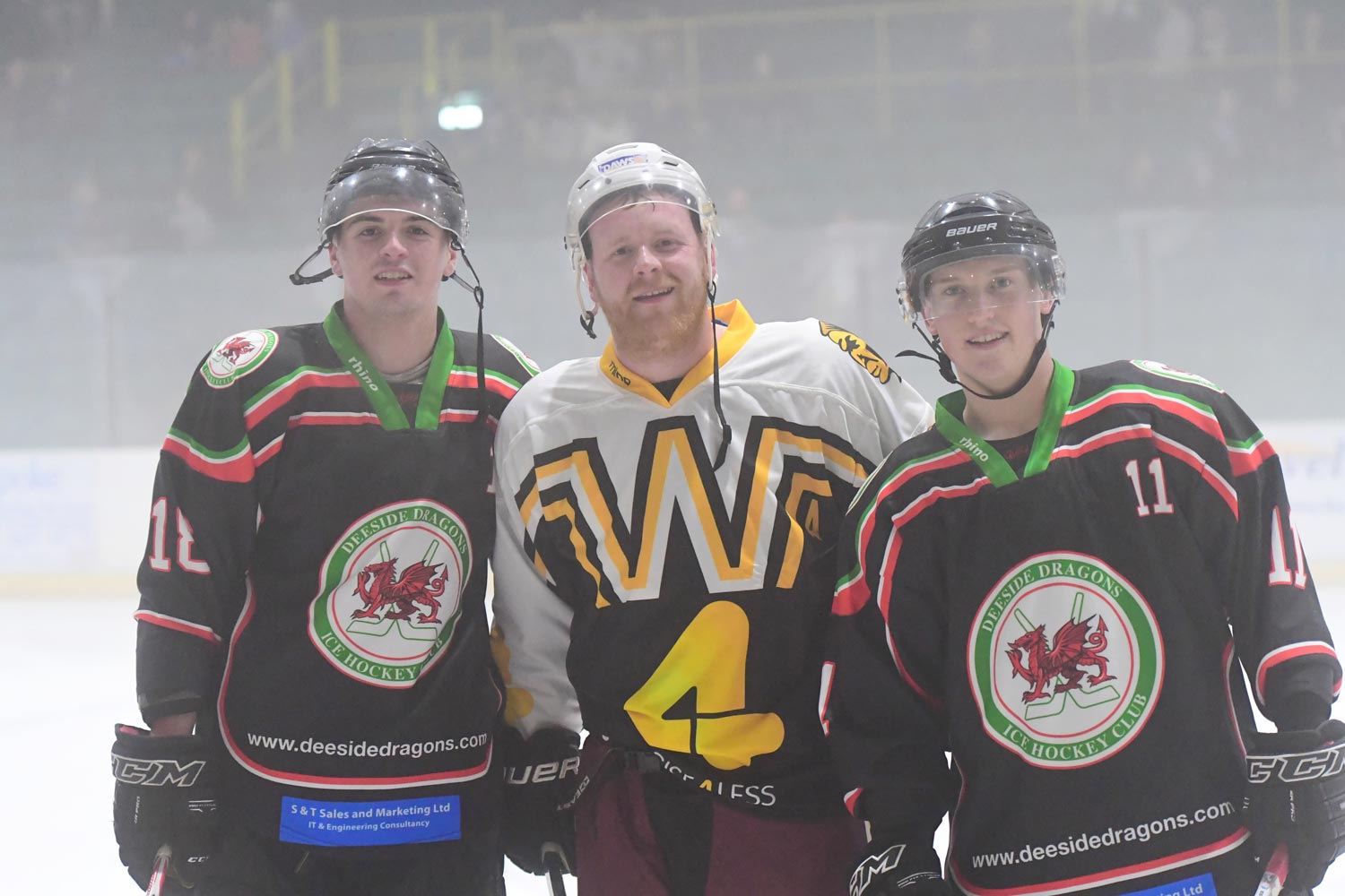 L-R: Ryan Jones, Shaun Kippin, Ross Kennedy