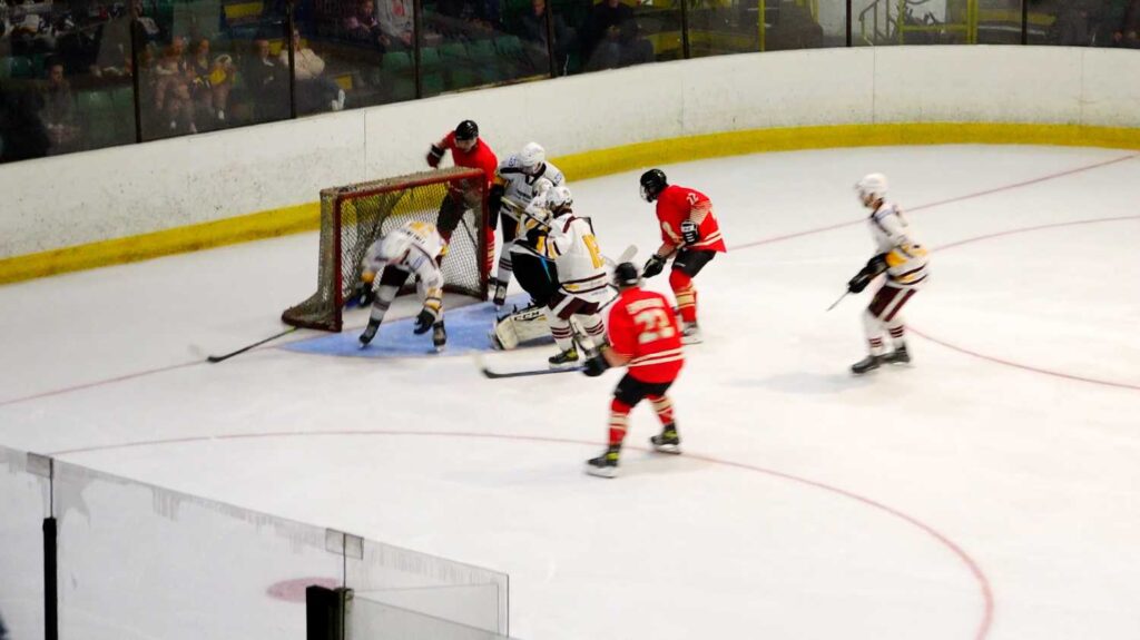 Billingham's Jack Emerson finds the target. Photo by Pyro-Media.