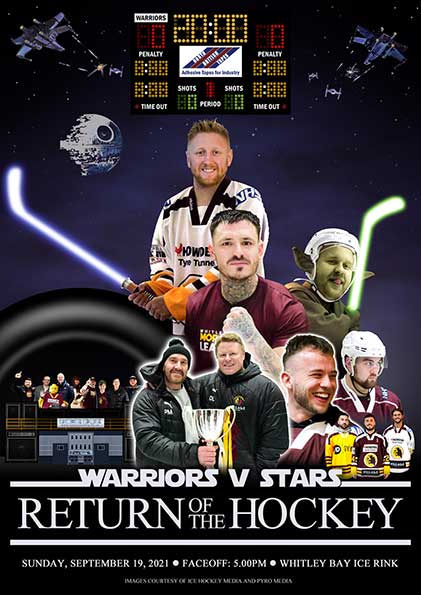 Whitley Warriors vs Billingham Stars @ Whitley Bay Ice Rink, Sunday 19 September 2021