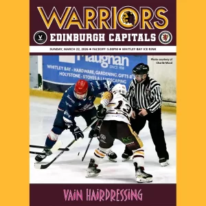 Match programme - Edinburgh Capitals, 22 March 2026