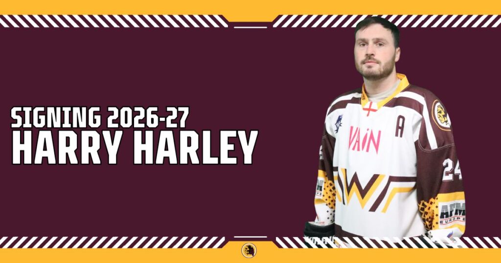 Defenceman Harry Harley re-signs for the upcoming 2026-27 season