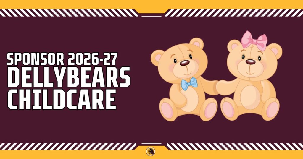Dellybears Childcare, sponsor of Whitley Warriors