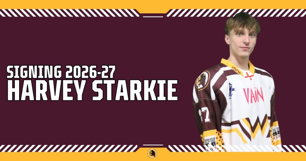 Forward Harvey Starkie re-signs for the upcoming 2026-27 season