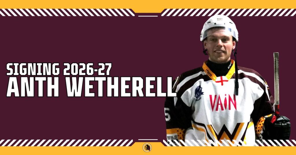 Forward Anth Wetherell re-signs for the upcoming 2026-27 season