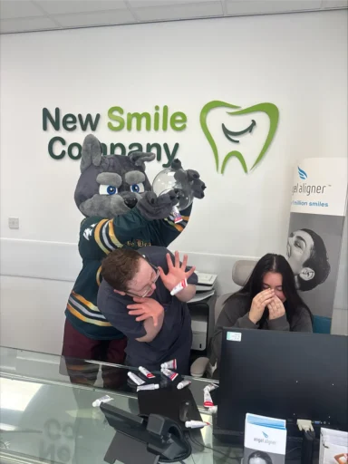 Whitley Wolf causing havoc