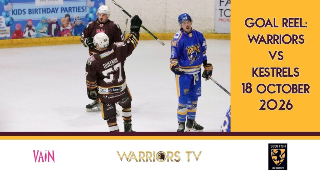 GOAL REEL: Kirkcaldy Kestrels, 18 October 2026